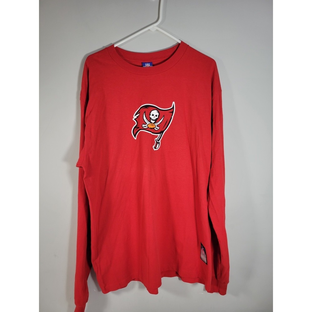 Tampa Bay Buccaneers Reebok NFL Men On Field Long Sleeve Shirt Large L
